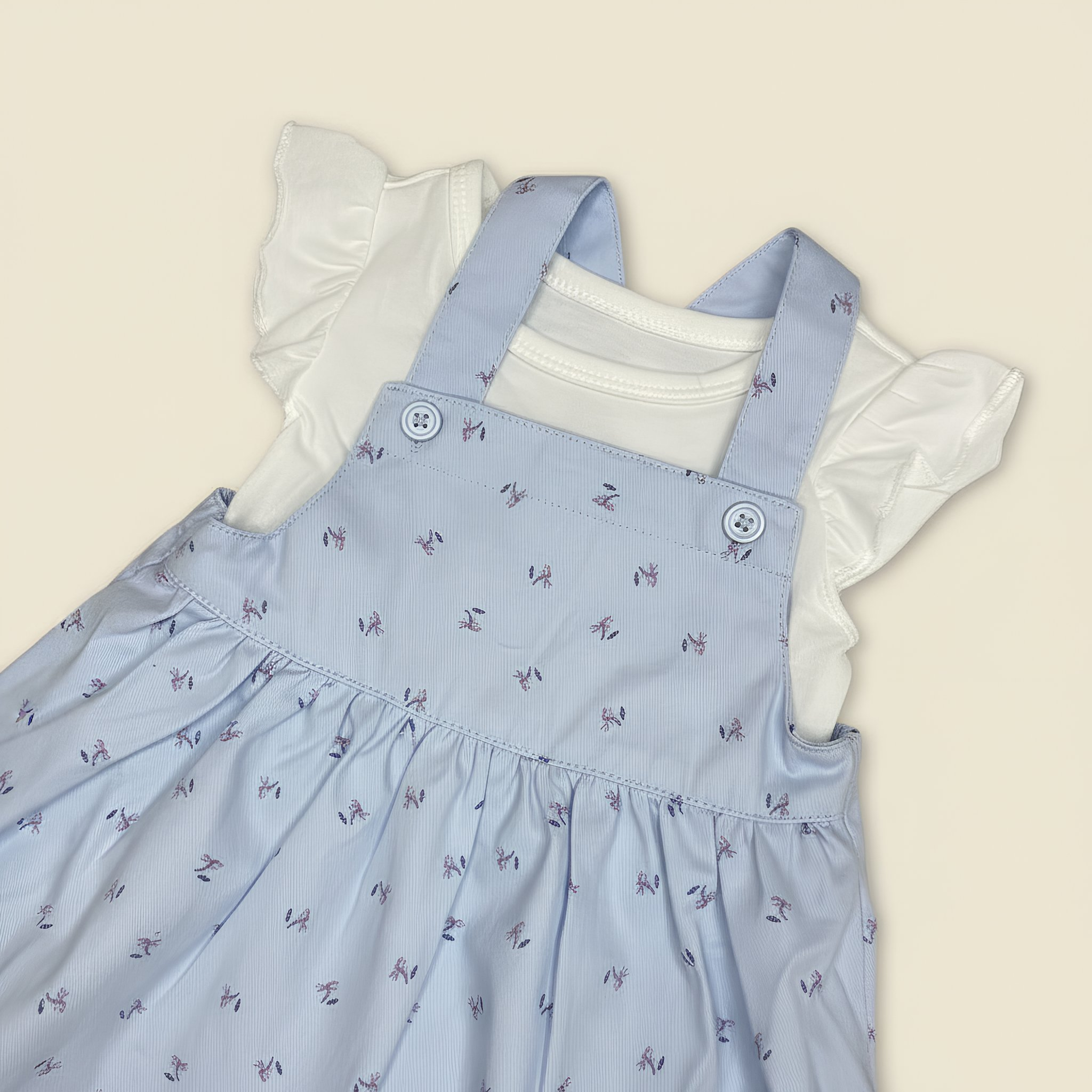 Carter's Child of Mine Conjunto de Vestido - Mariposas